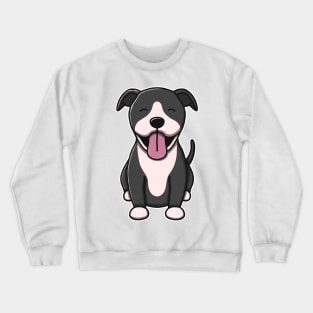 Cute Pitbull Crewneck Sweatshirt